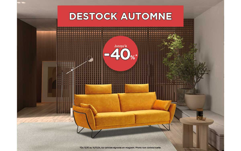 🎉 Destock Automne chez Salon Plus ! 🍁